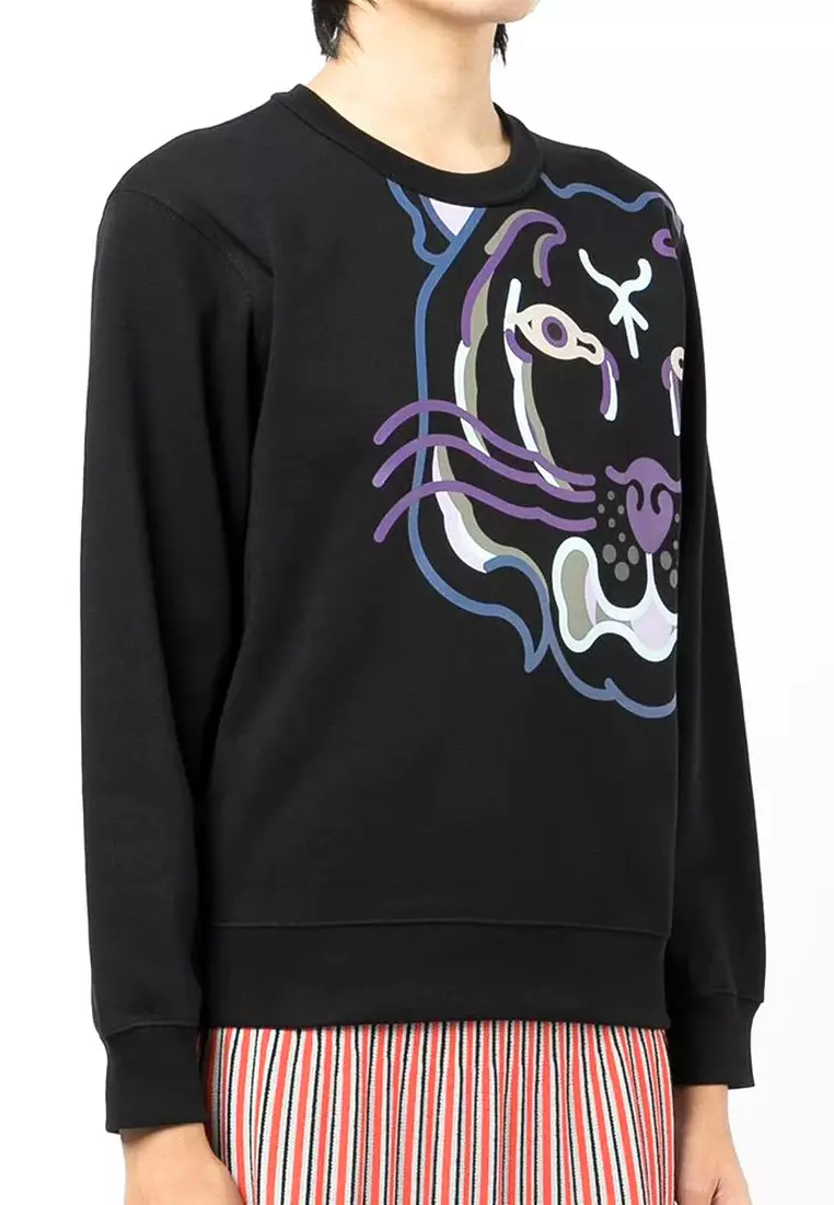 Buy Kenzo Kenzo K Tiger Sweatshirt in Black 2024 Online ZALORA