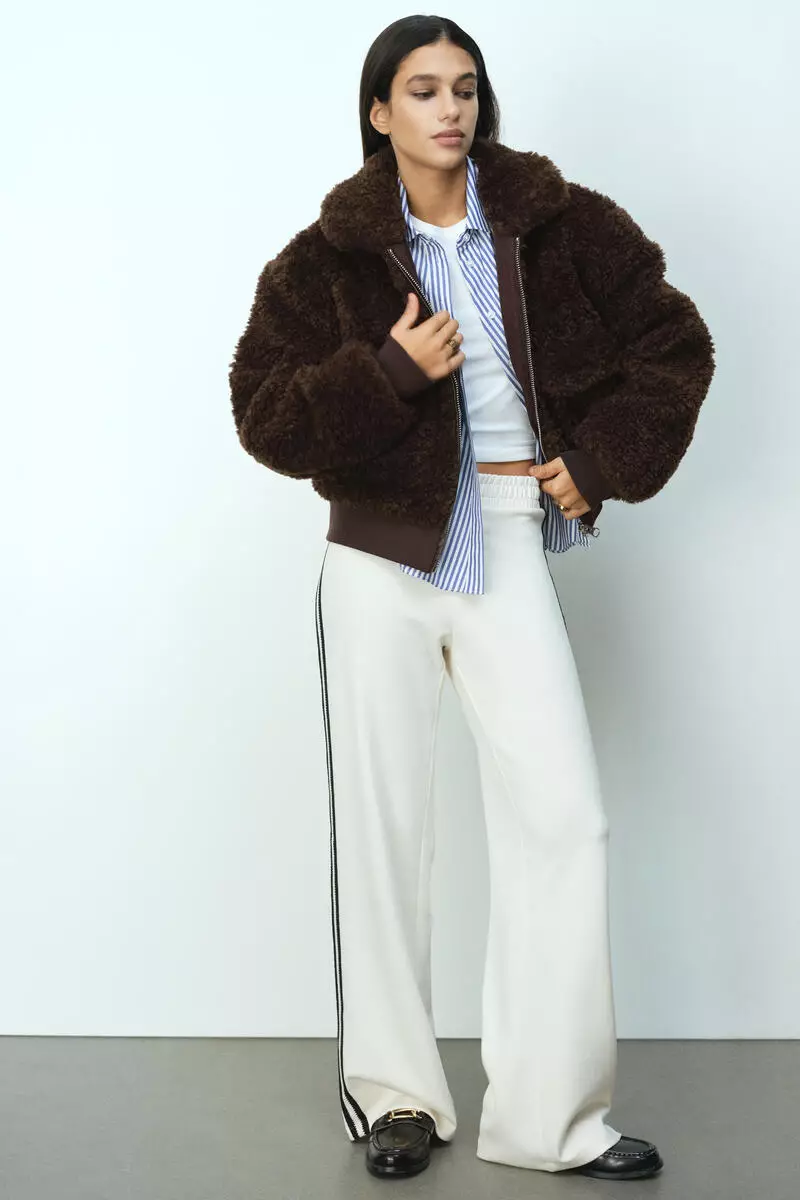 Fluffy jacket