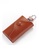 HAPPY FRIDAYS brown Cow Leather Snap Button Key Case JW AN-Y015 03D82AC2137E99GS_1