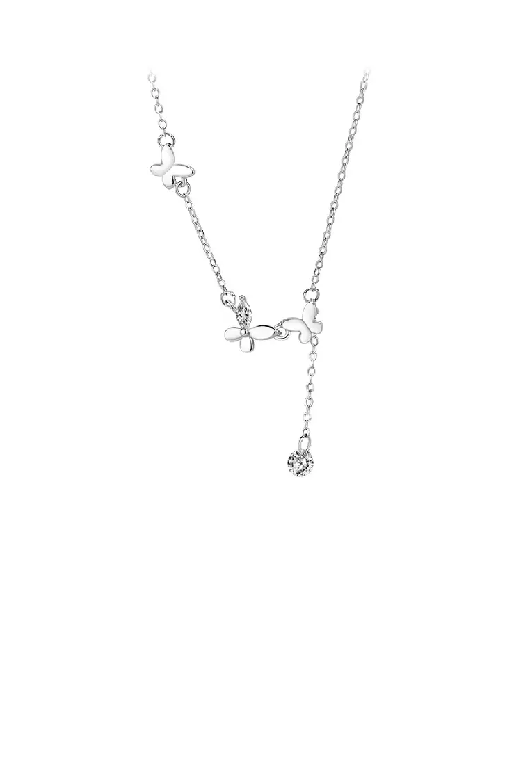 White on sale tassel necklace
