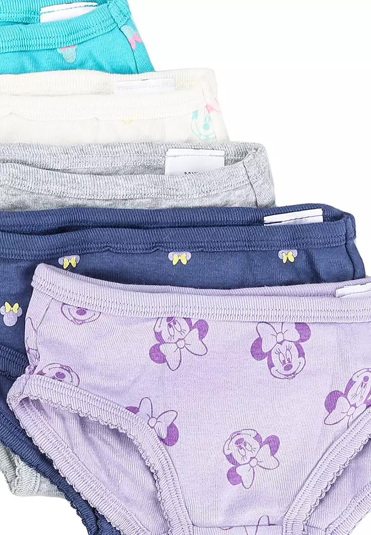 Buy GAP Baby Disney Minnie Mouse Bikini Briefs (5-Pack) 2024