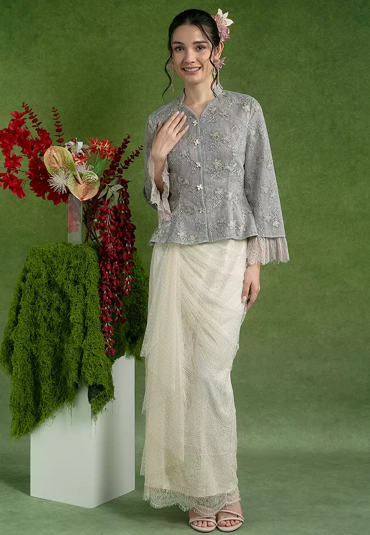 Lily Embroidered Kebaya Top