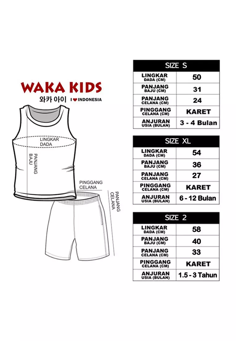 Skabe Pakaian Bayi Anak Laki Laki Baju Atasan Singlet Panda Setelan Celana Kaos All Size Baby Putih Untuk Usia 3 Bulan Hingga 3 Tahun 3119 Everyday Waka Kids Wakakids baby