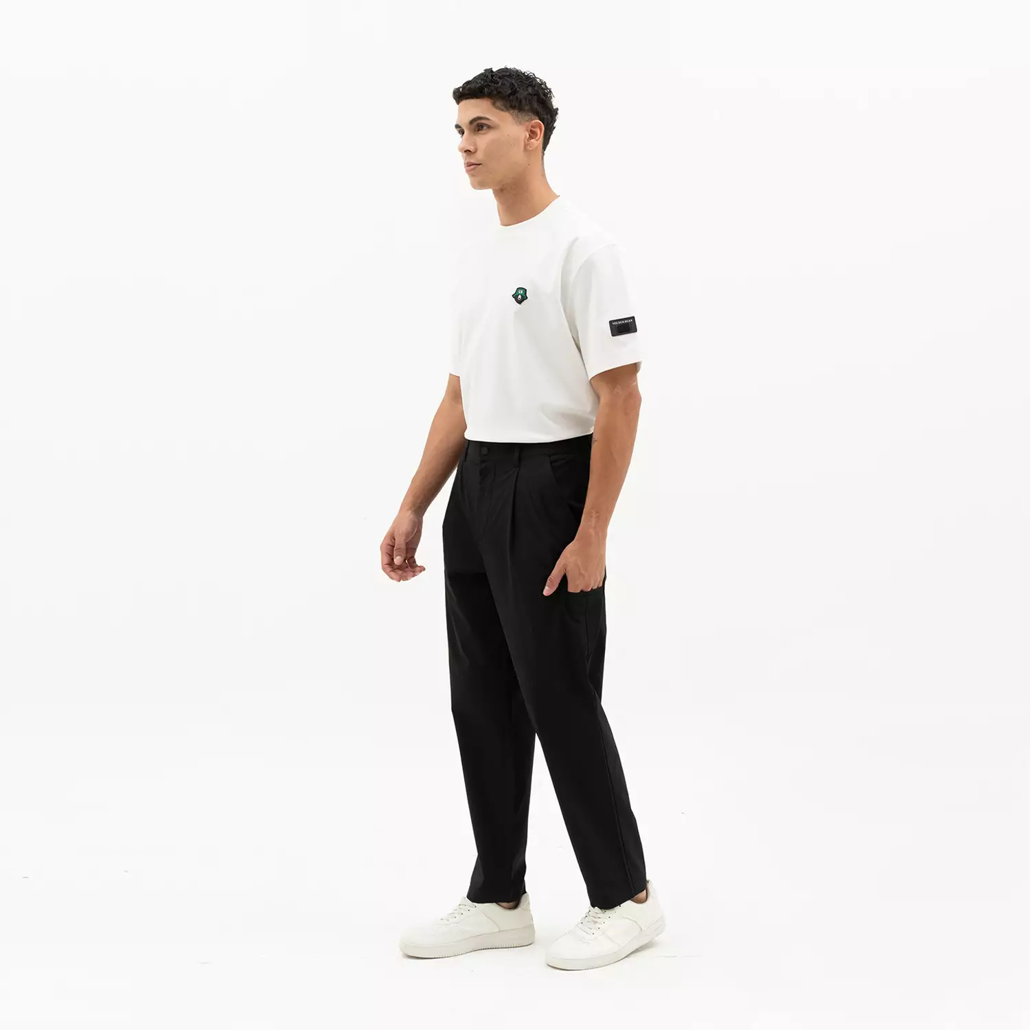 Golden Bear Men's Long Pant Regular Fit GBR5I55B3 Black Warna Black