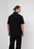Zalora Studios black Oversized Short Sleeve Shirt F30F9AAE799077GS_4