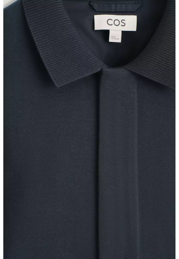 JERSEY HARRINGTON JACKET