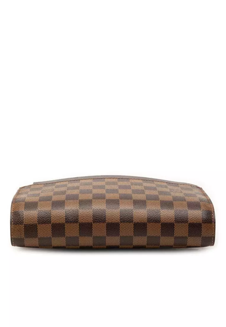 Pre-Loved Louis Vuitton Damier Ebene Saint Louis Pochette