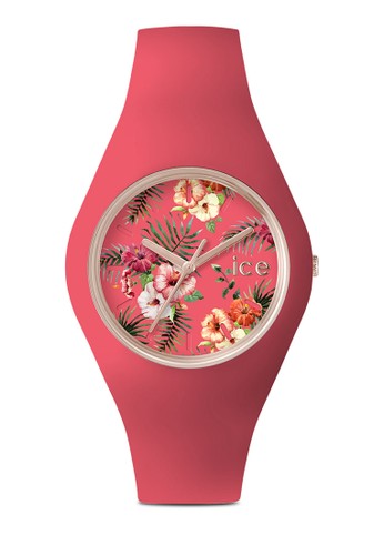 Ice Flower 花卉圖案中性手錶, 錶類,esprit 鞋 休閒型