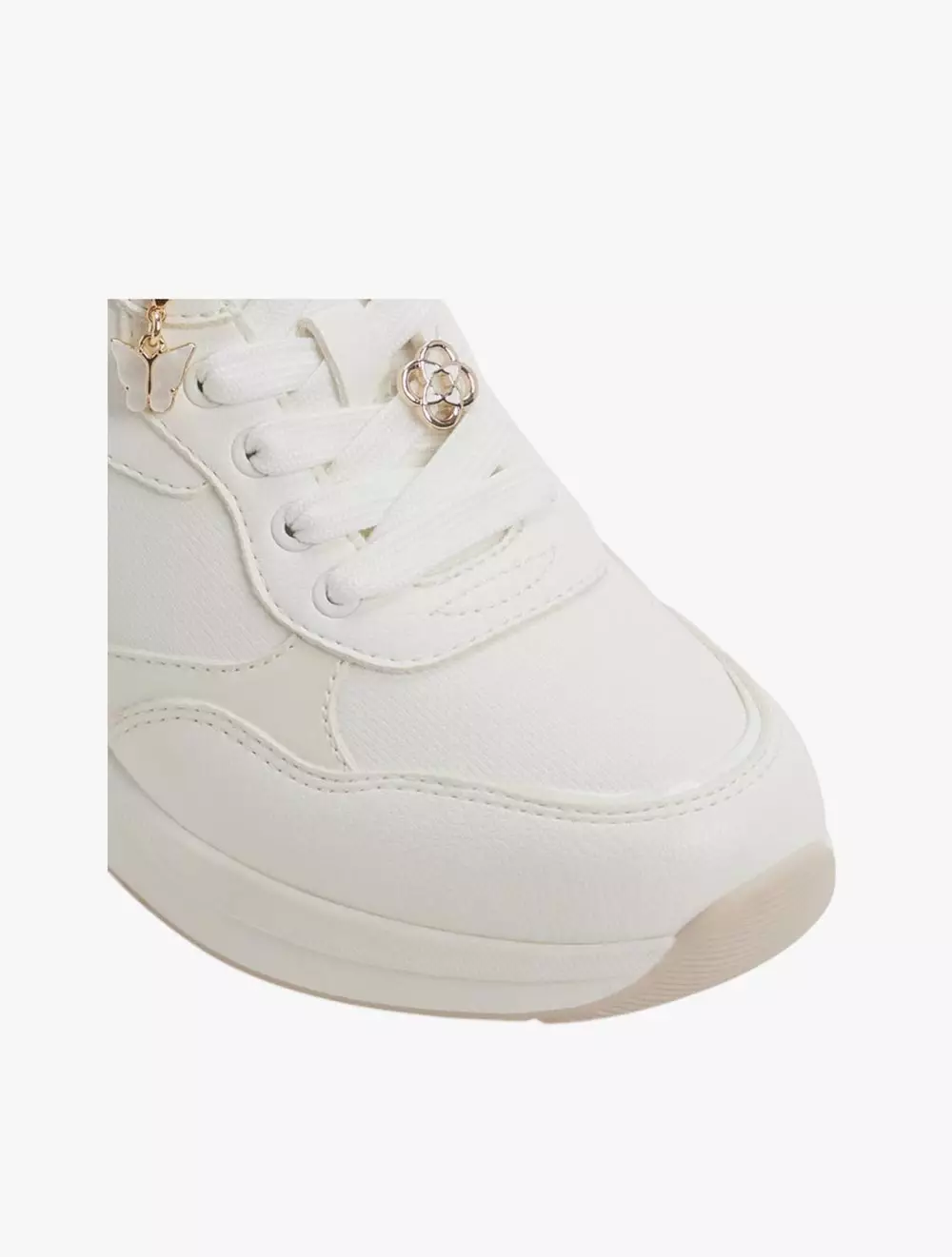 Aldo Asiejan Women's Wedge Sneakers - White