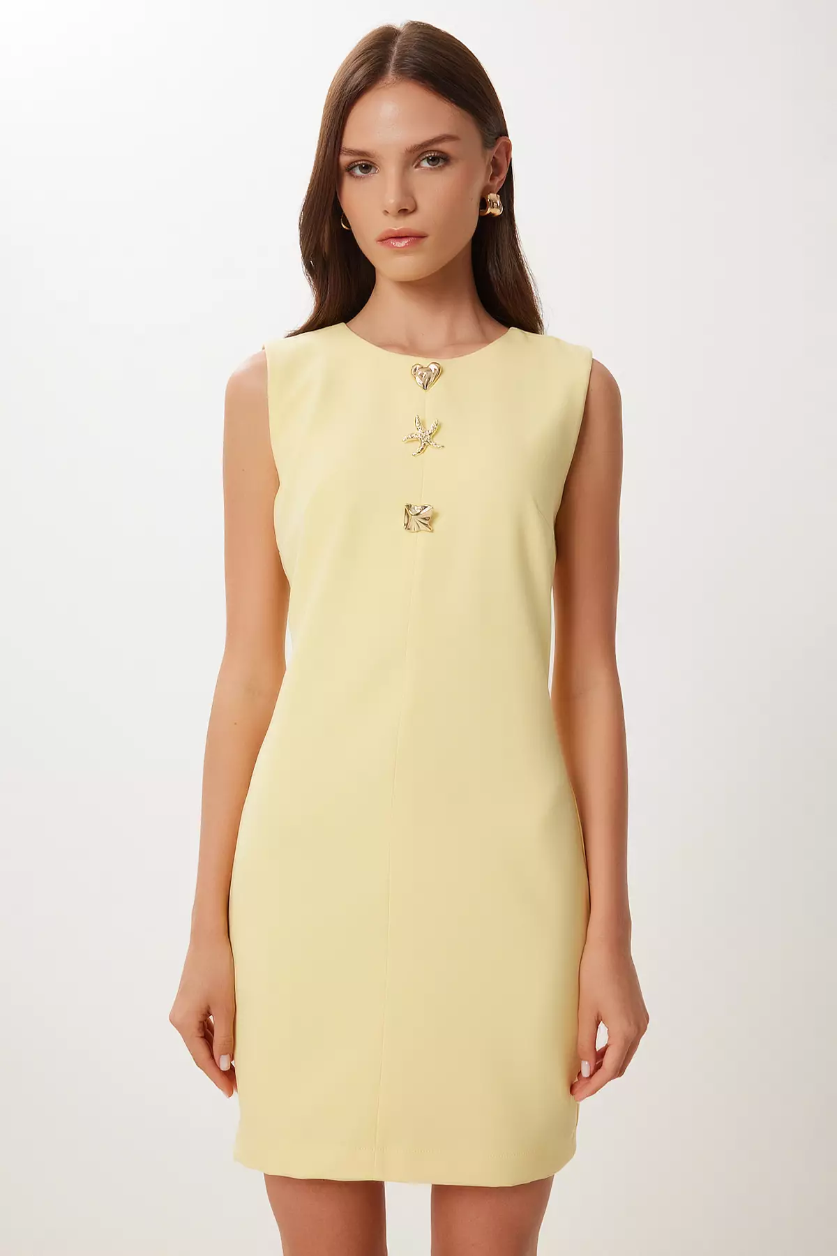 Buy Happiness Istanbul Women's Yellow Gold Accessory Mini Woven