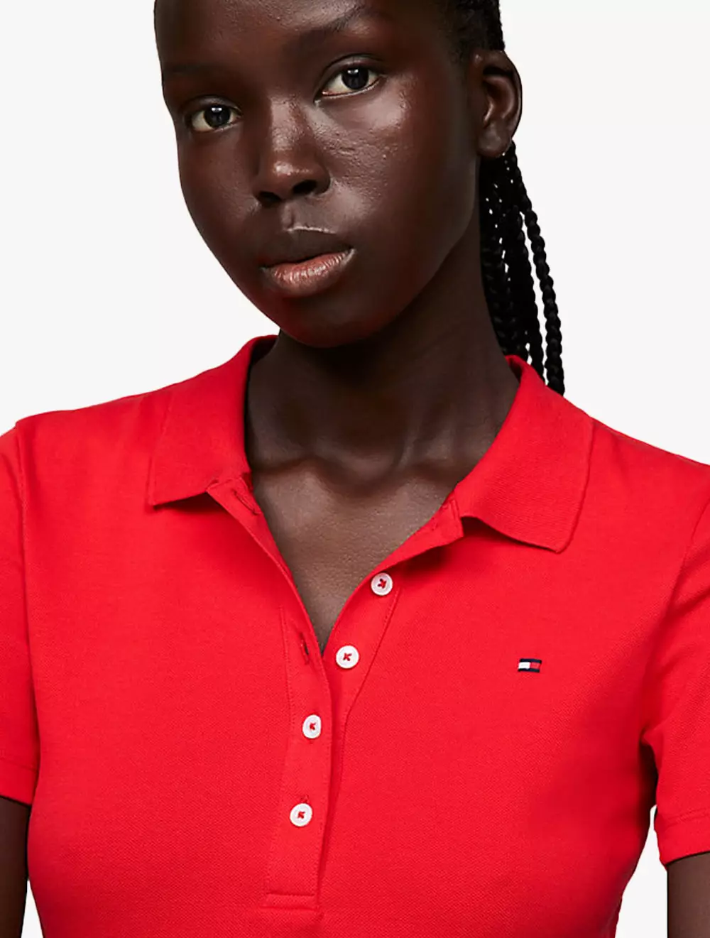 TOMMY HILFIGER - 1985 COLLECTION REGULAR FIT POLO - Red - red