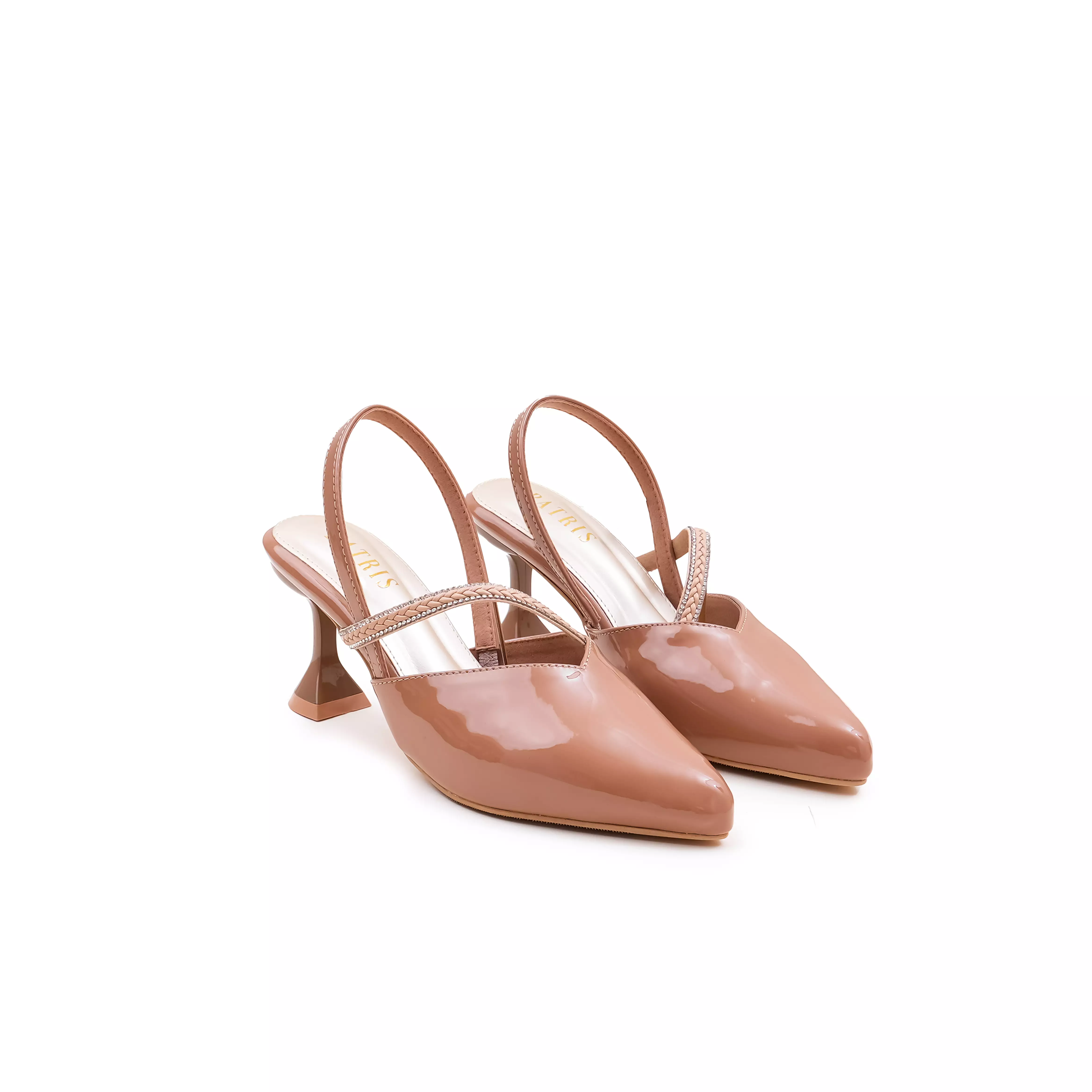 PATRIS Joana Mules Wanita Heels / Hak 7 Cm