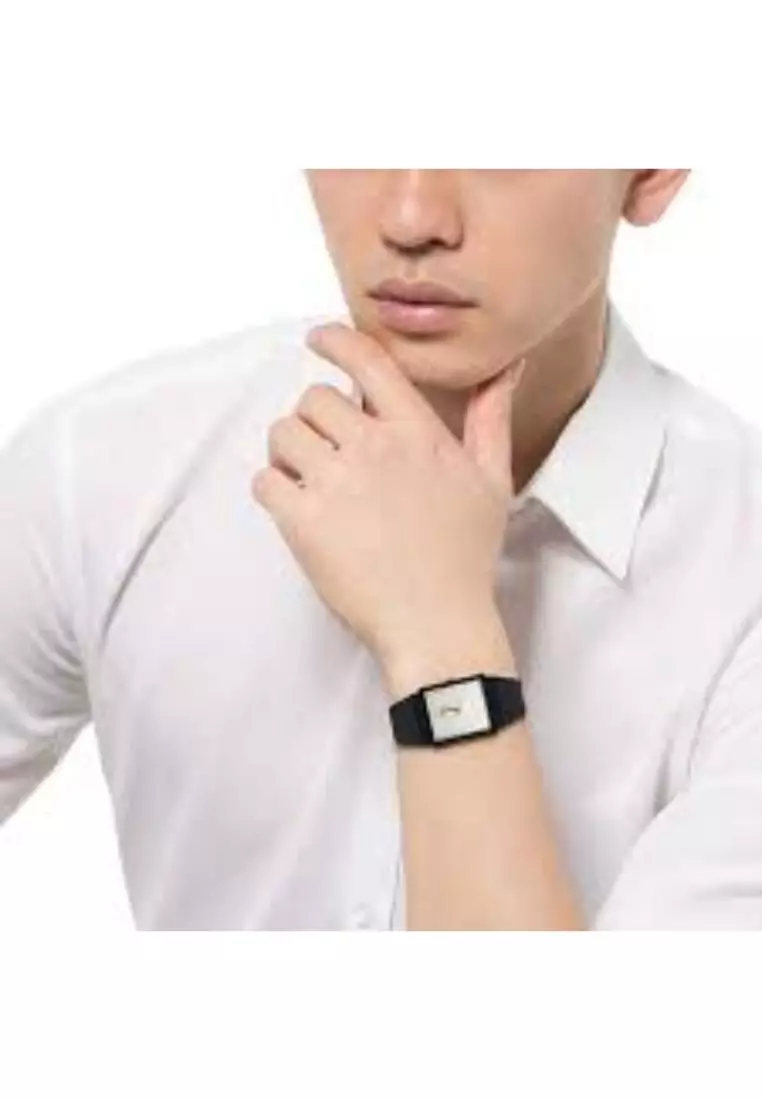 Men's Analog MQ-38-7A Black Resin Band Casual Watch