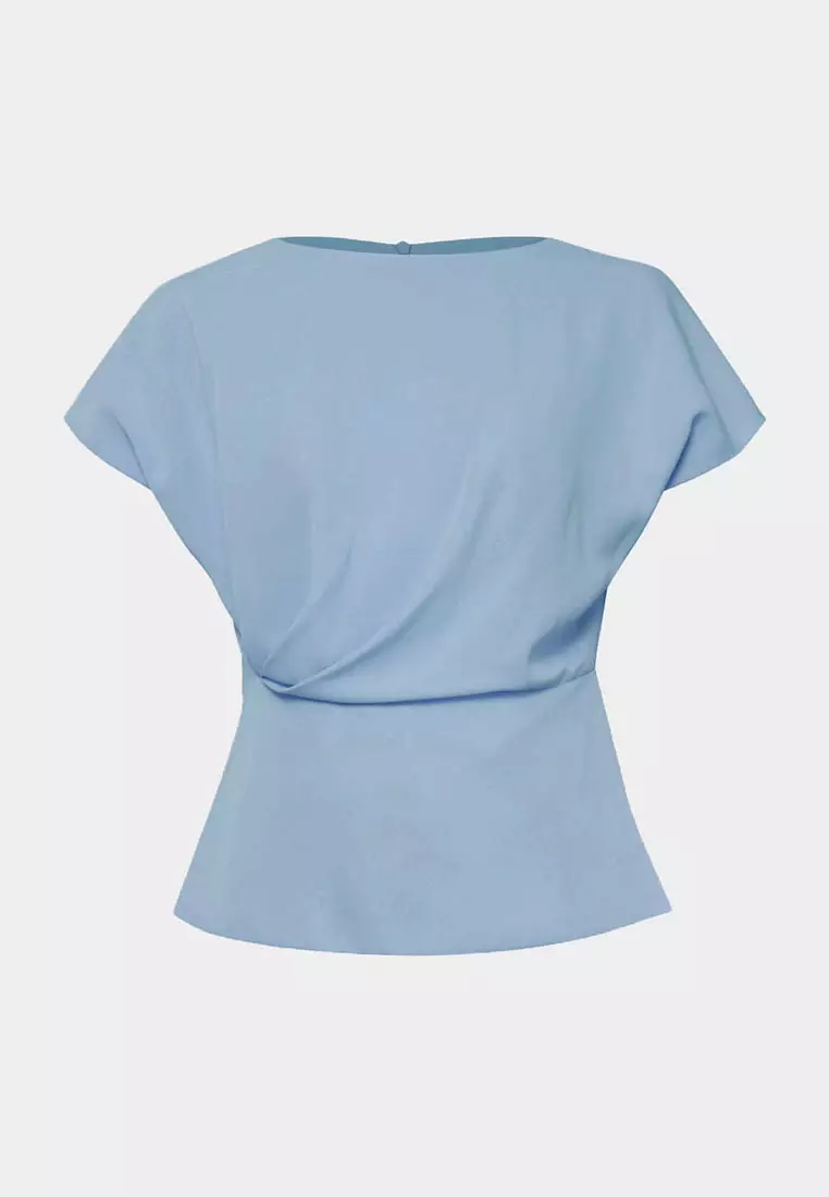 Bonnie Gathered Peplum Top