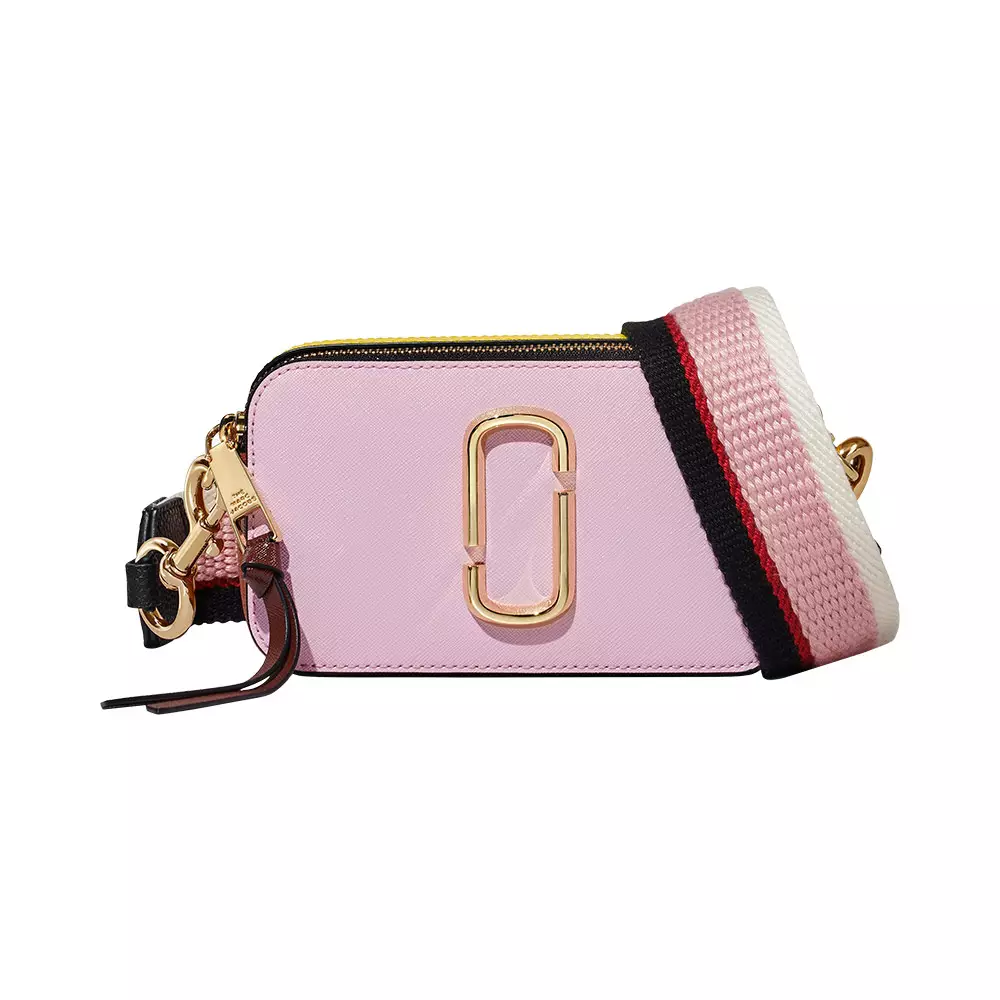 Marc Jacobs The Colorblock Snapshot in Cotton Multi