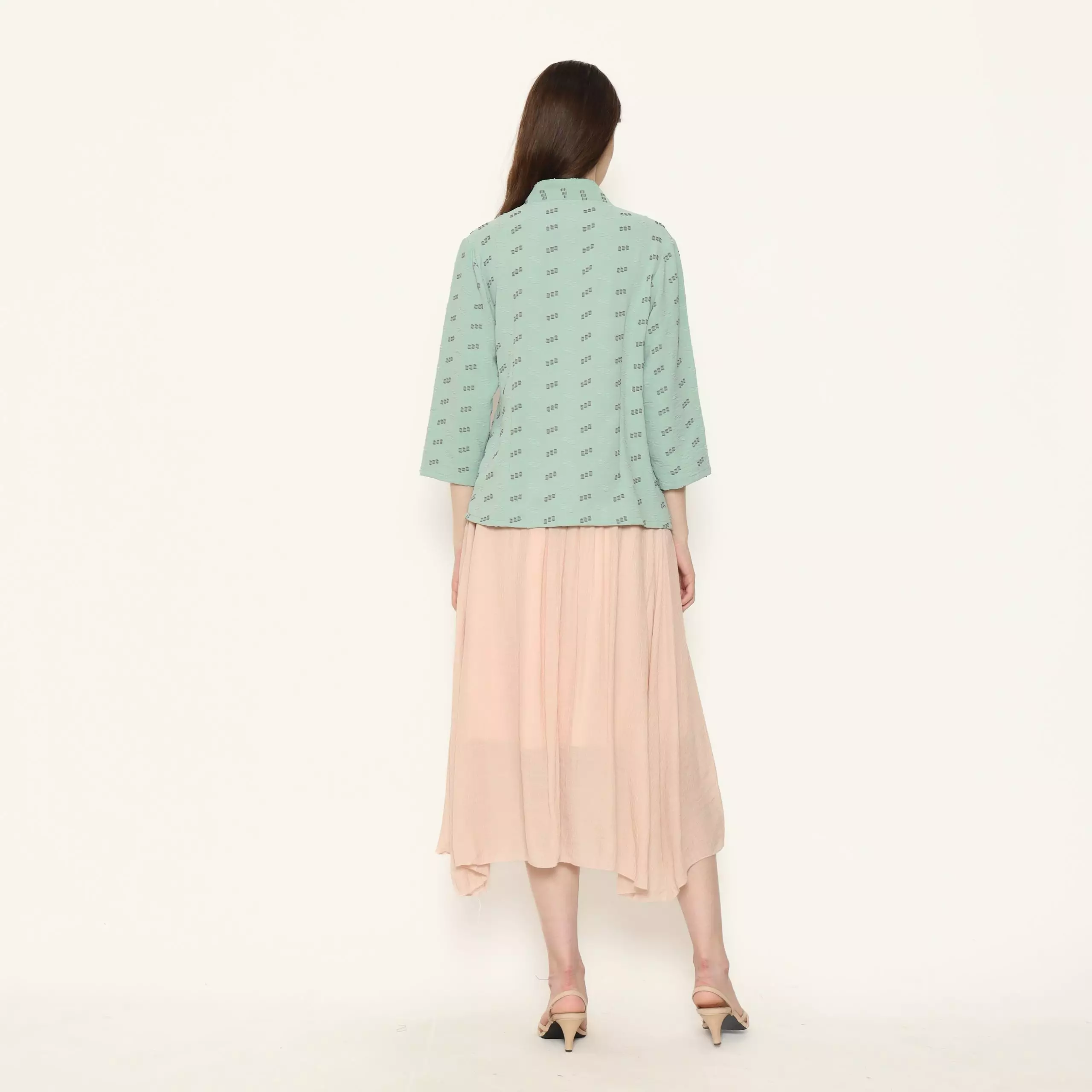 Blouse Batik Wanita - Atasan Batik - Bhatara Batik Yasmine 2 - Baju Batik Modern Lengan Panjang