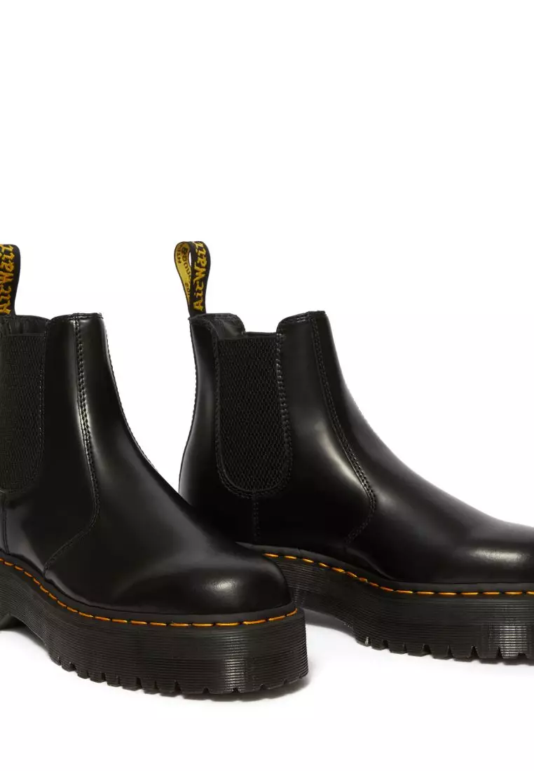 Buy Dr. Martens 2976 POLISHED SMOOTH PLATFORM CHELSEA BOOTS Online