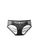 ZITIQUE black Women's 3/4 Cup Deep-V Lace Lingerie Set (Bra and Underwear) - Black 68CB4USAAB0D1FGS_3