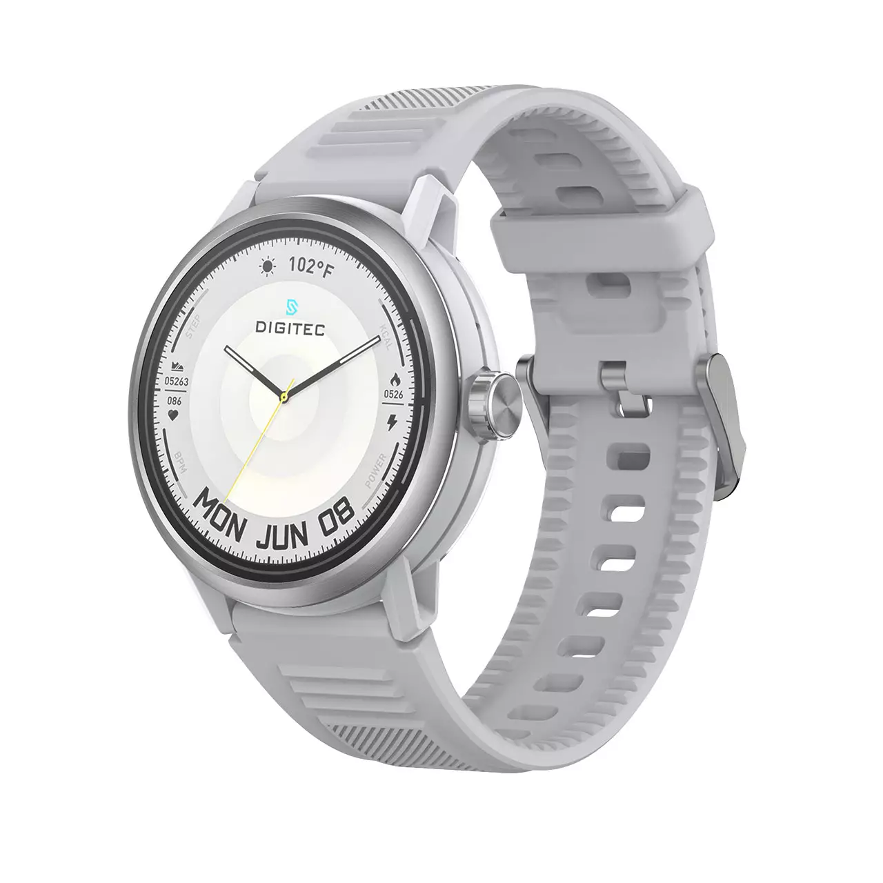 Digitec Jam Tangan Pria - Grey - Rubber - DG-SW-COSMO-GY