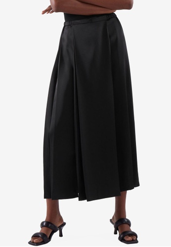 COS black Midi Pleated Skirt 7B8C0AA4814E20GS_1