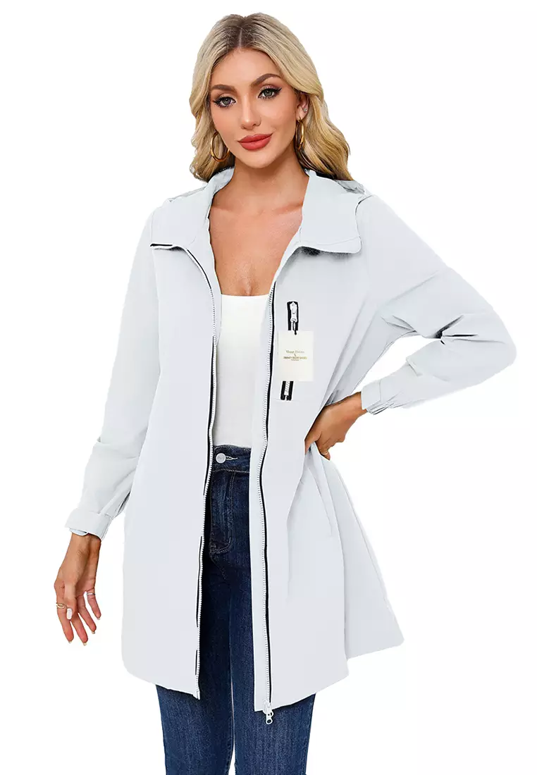 Outdoor Water-resistant Hooded Windbreaker AD-M24WB33