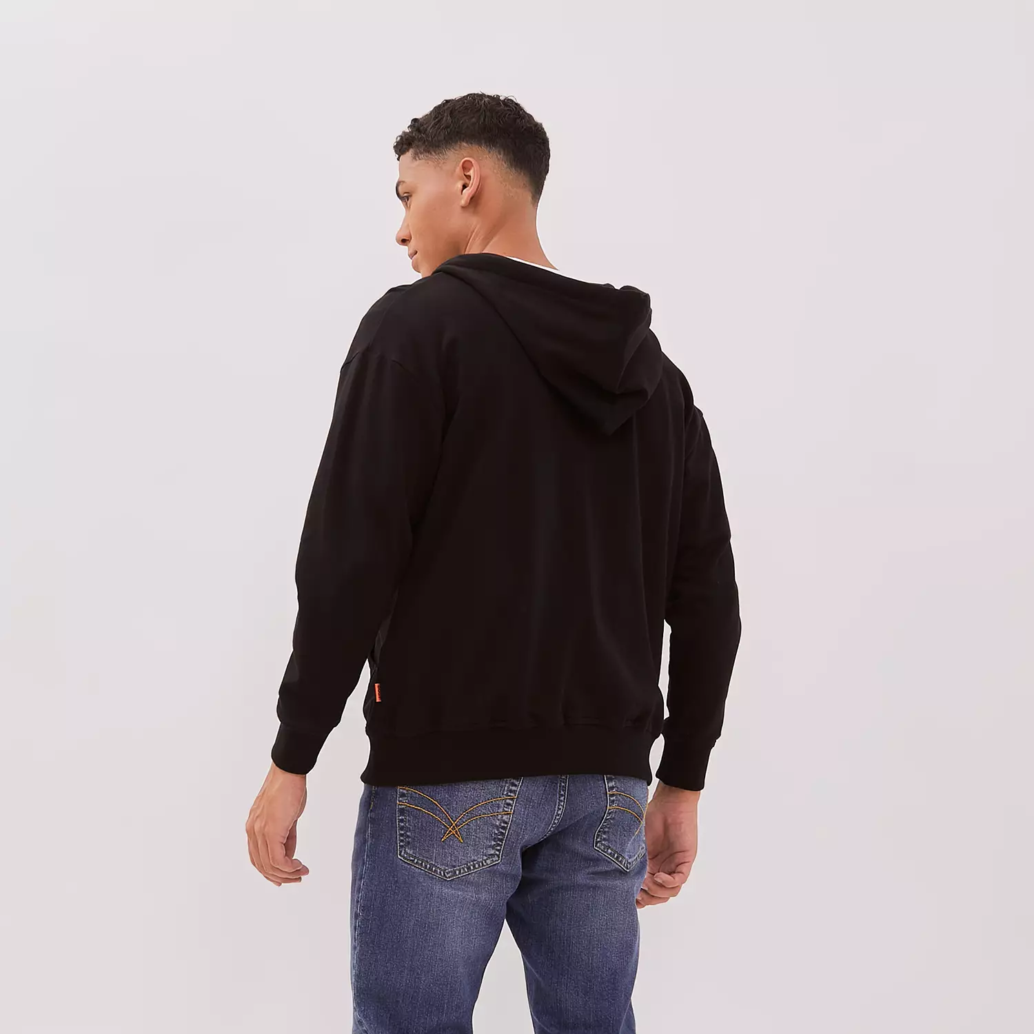 DUST Jaket Hoodie Unisex Huraga Hitam (D.5401-U)