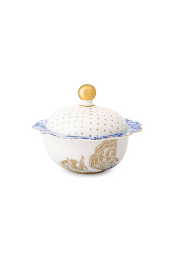 PIP STUDIO HOME white and blue and gold Royal White - Sugar Bowl 2865CHL63A0CE5GS_1