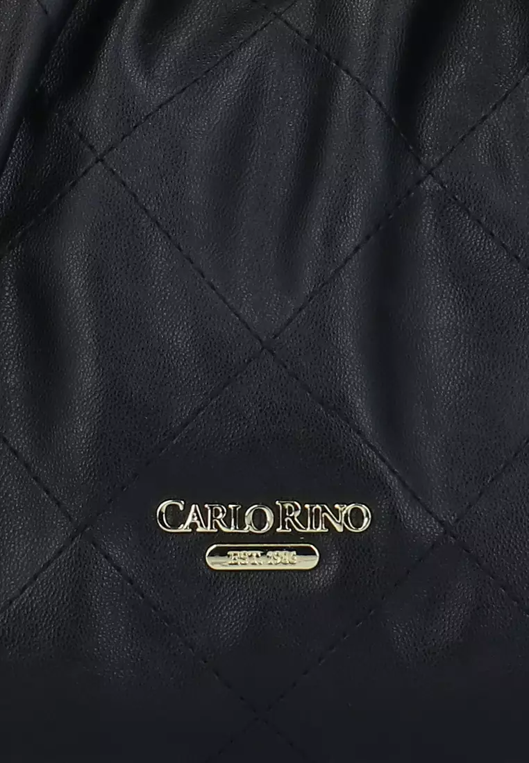 Mira Soft Top Handle Bag - Black