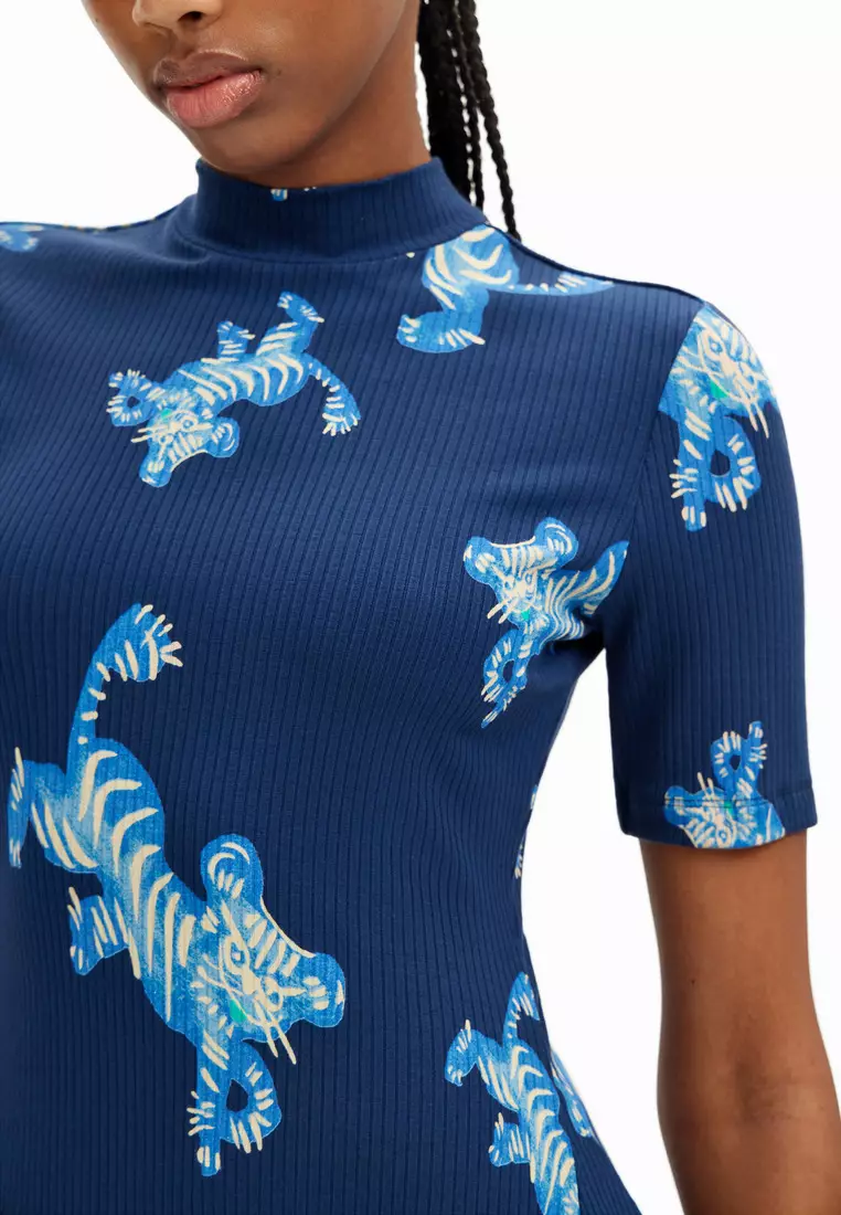 Desigual Woman M. Christian Lacroix Short Tiger Dress