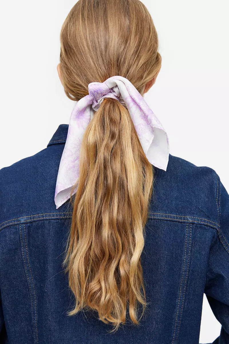 Buy H M Scrunchie with a scarf detail 2024 Online ZALORA Philippines