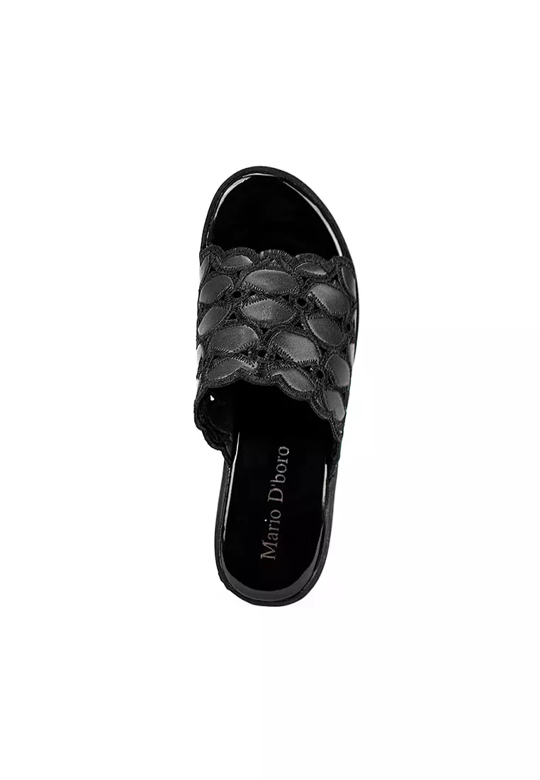 Women's Wedge Sandals LW 23545 Black C26 C70