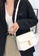 Lara white Women's Crocodile Skin Embossed Leather Cross-body Bag Shoulder Bag C6AC5AC564FD27GS_3