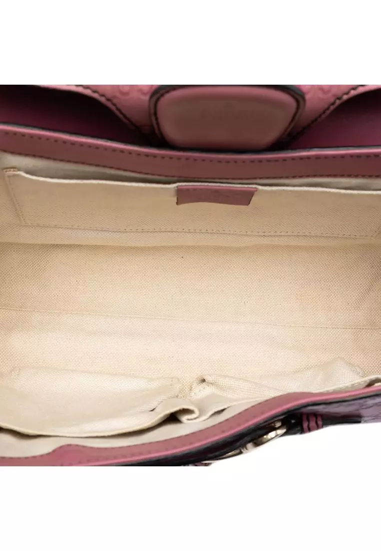 Pre-Loved Gucci Medium Guccissima Emily Shoulder Bag