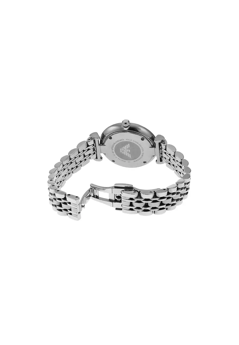 Emporio Armani Silver Watch AR1925