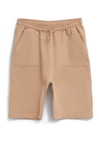 LC WAIKIKI beige Basic Boy Roller Shorts 7CED4KAD358D57GS_1