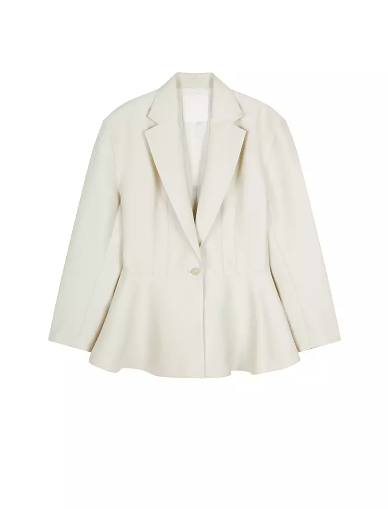 Commuting temperament mid-length suit