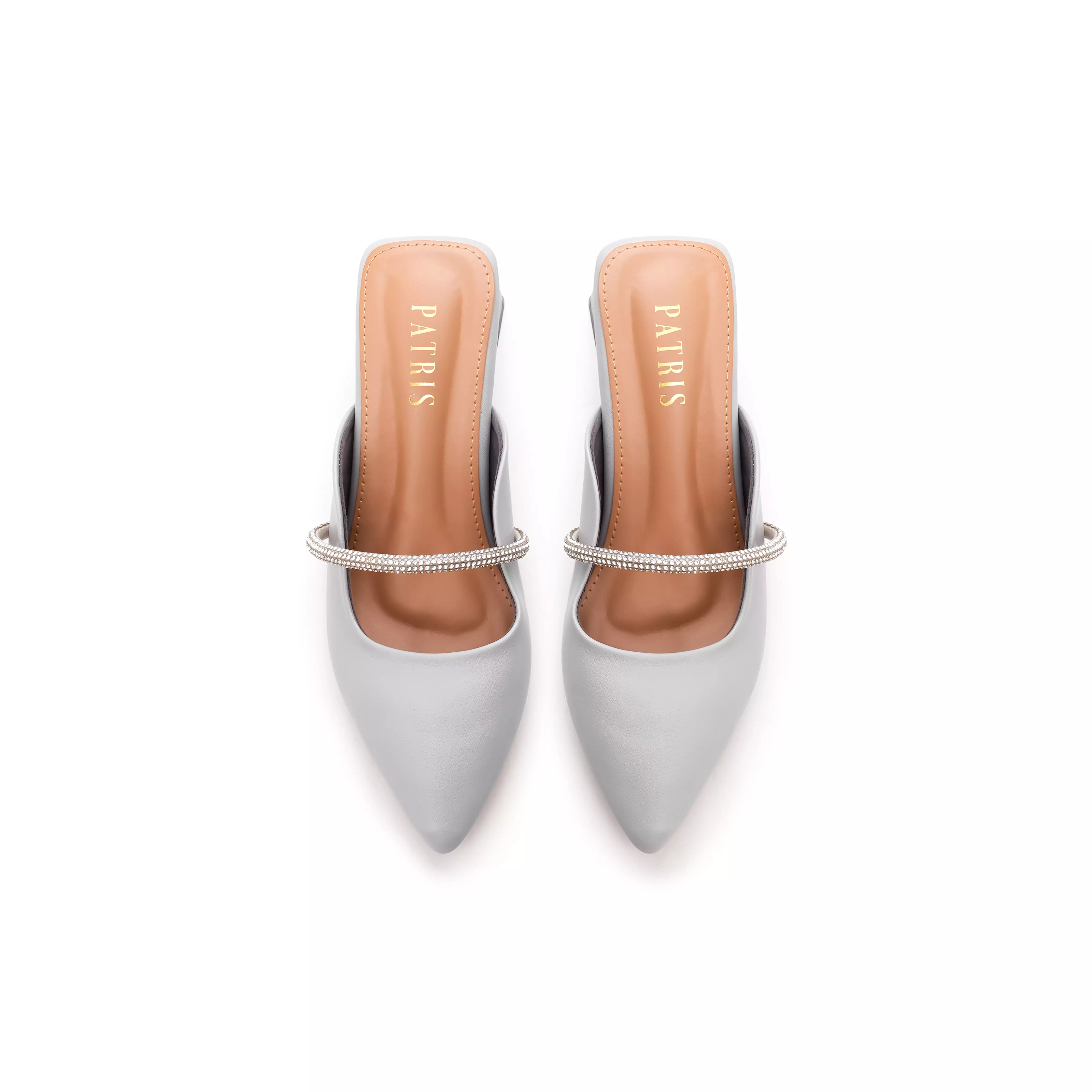PATRIS Trista Mules Heels Wanita 7 cm