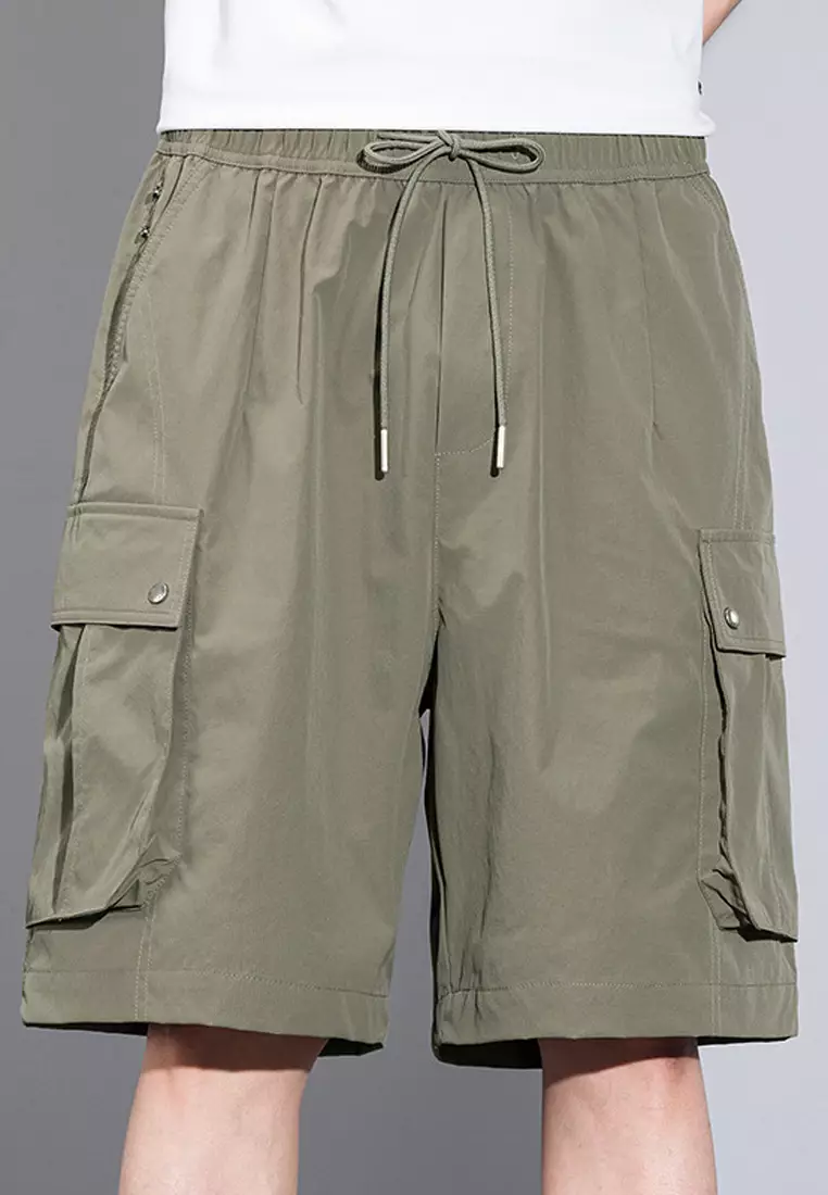 Drawstring Casual Shorts