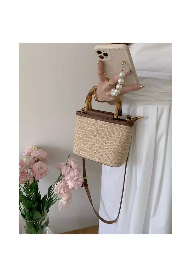 Rose Cream Hand Sling crossbody Bag