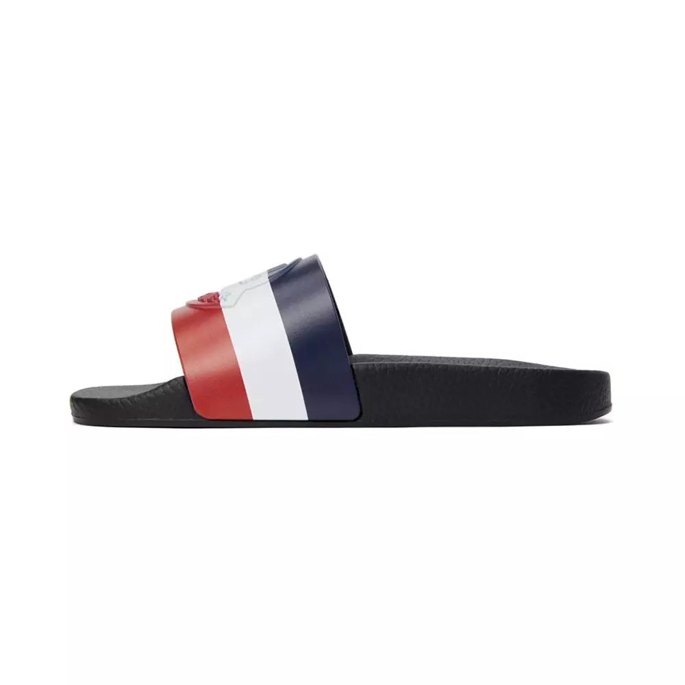 Basile French Flag Sandal Slide Black Men
