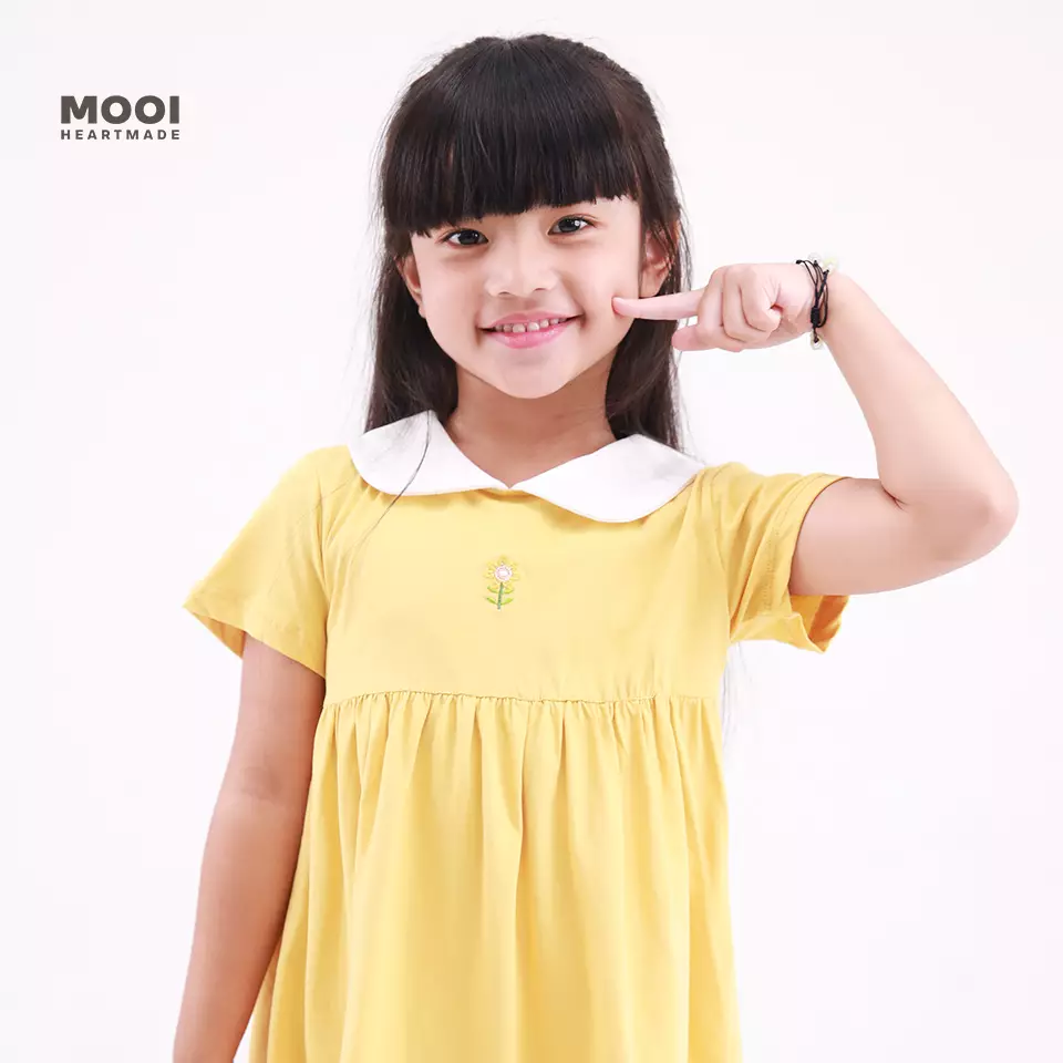 Mooi Dress Anak Perempuan Sera Dress - Royal Blue