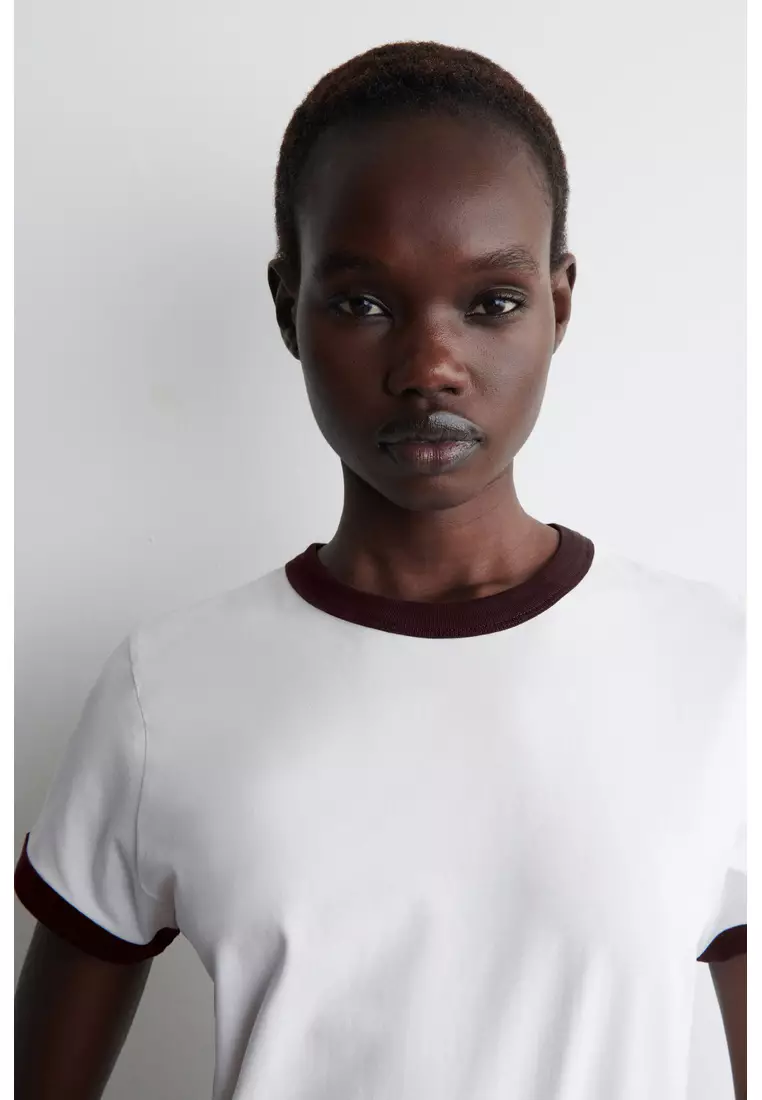 SHRUNKEN RINGER T-SHIRT