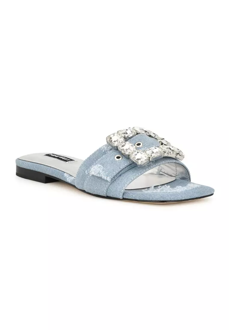 Ecco touch embellished outlet sandal