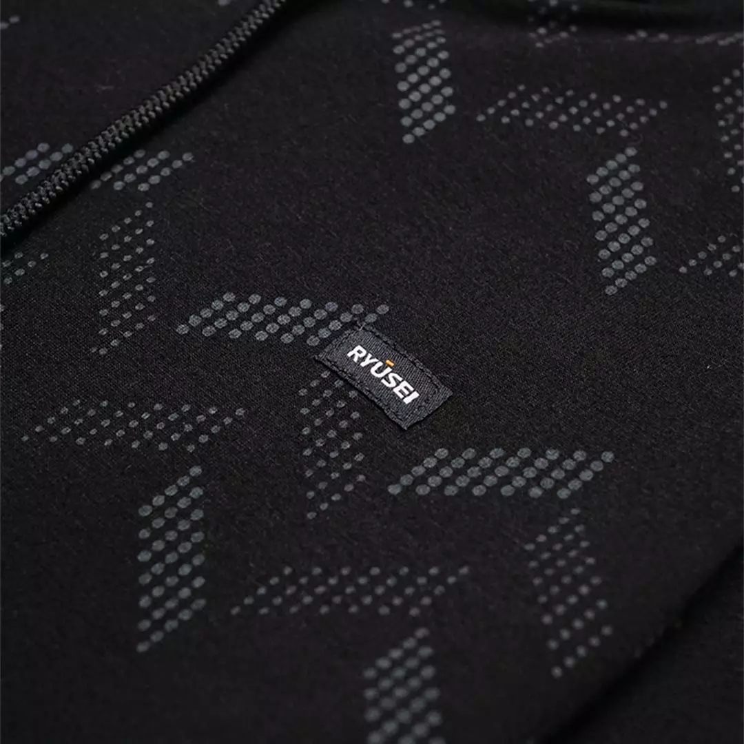 Ryusei Kaos Turtleneck Pria Nandito Rai FP Black