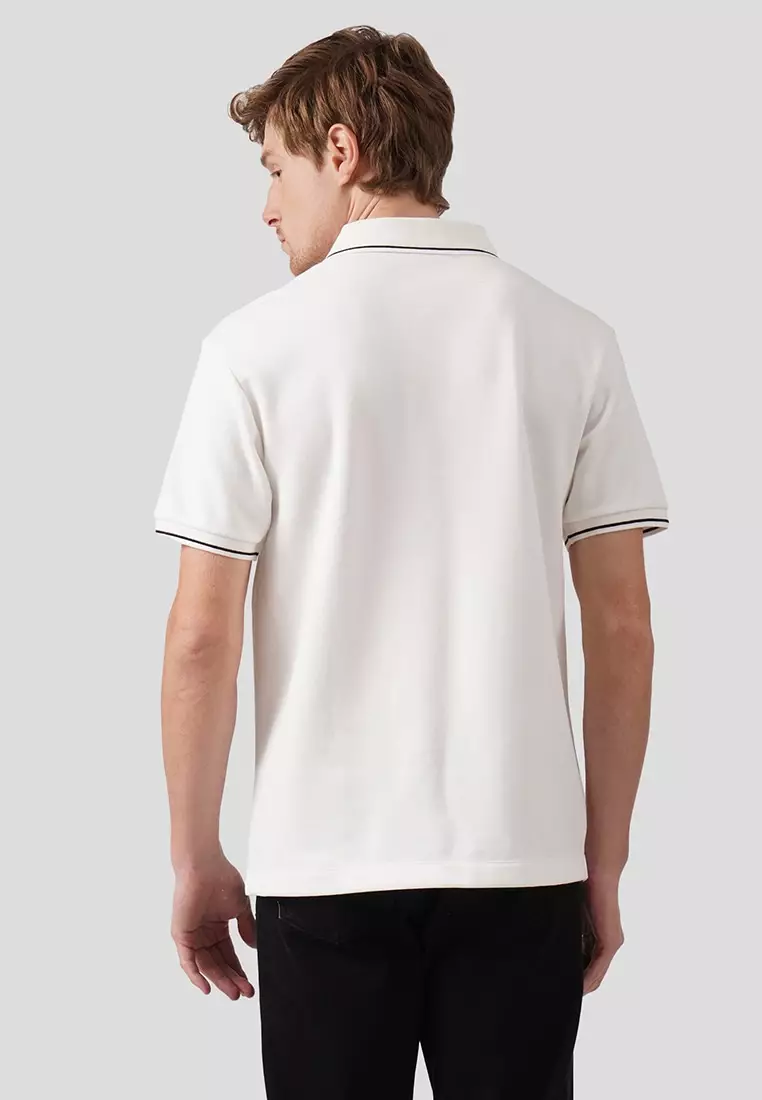 Premium Regular Fit Polo Shirt With Contrast Tipping