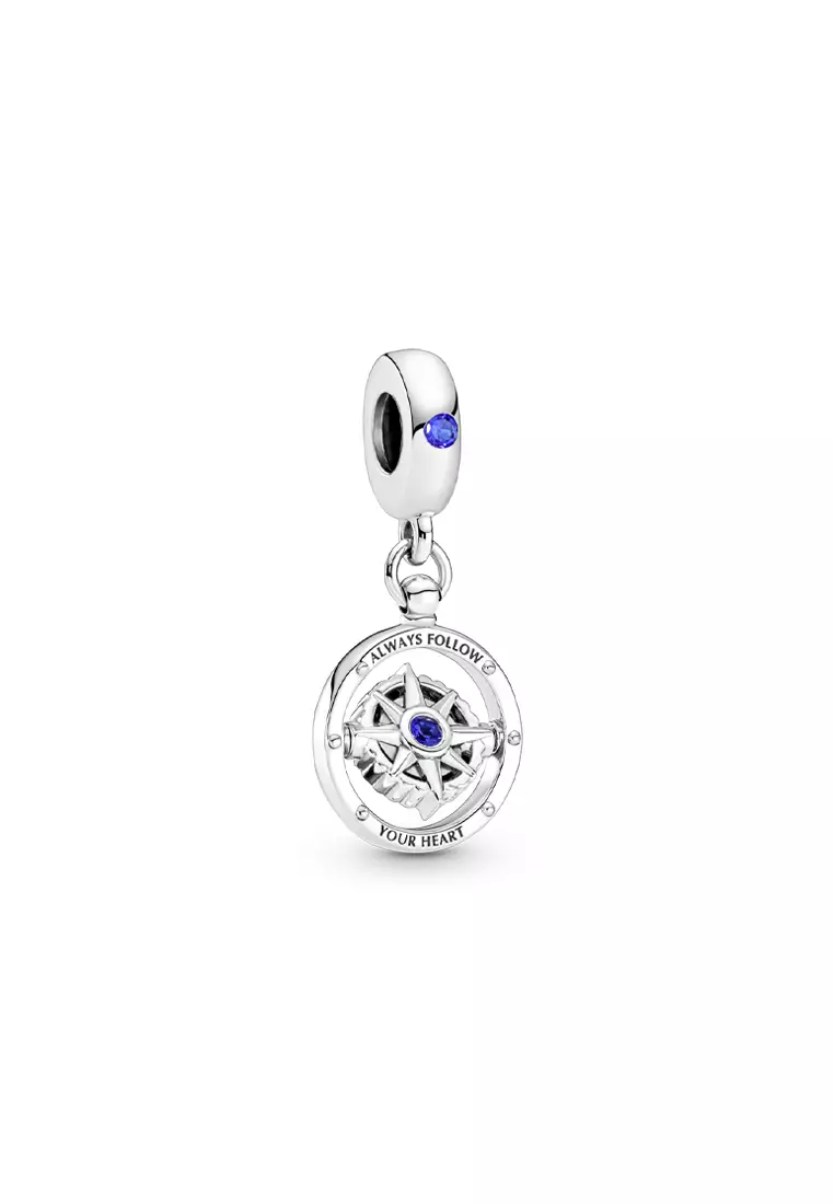 Buy PANDORA Pandora Spinning Compass Dangle Charm Online | ZALORA Malaysia
