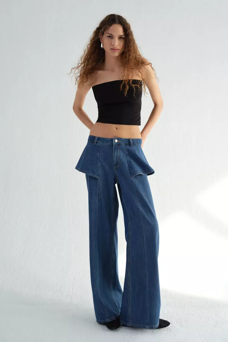 Wide High Waist Jeans