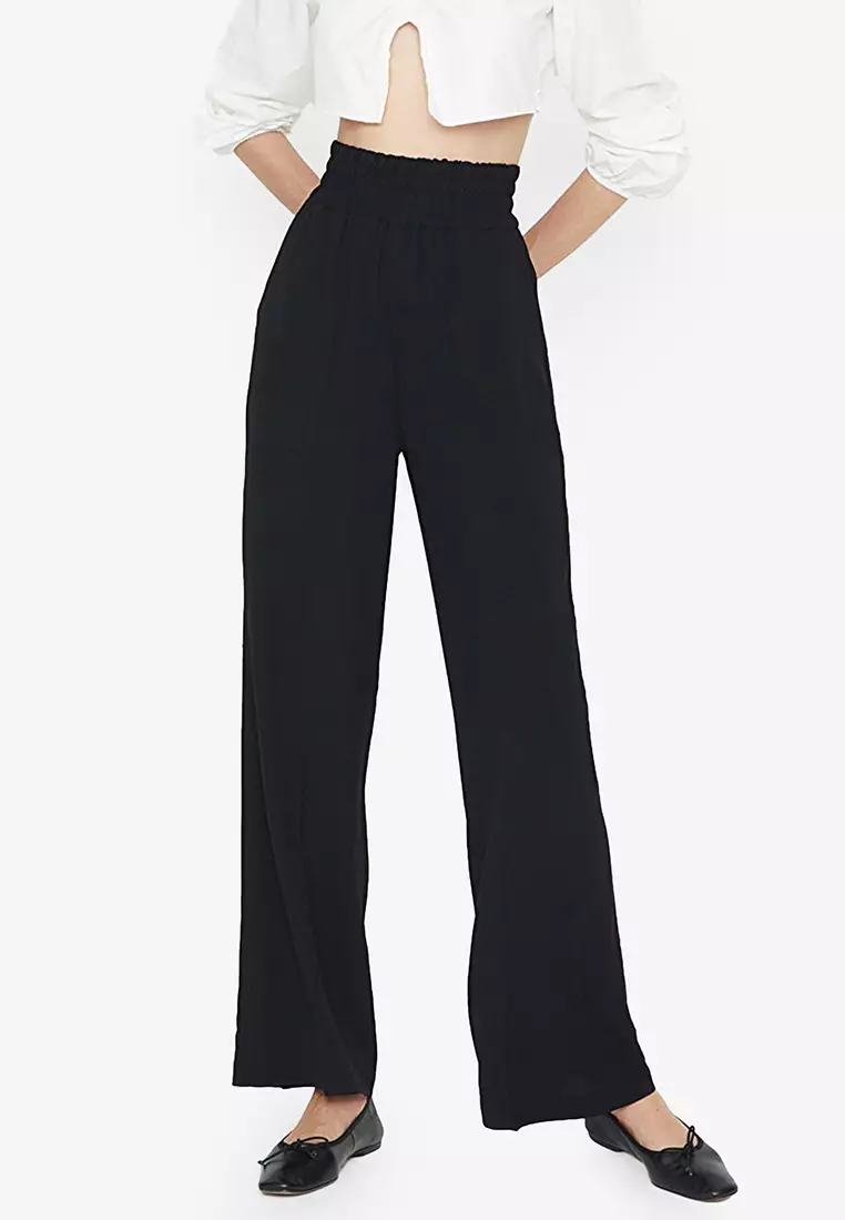 Buy Trendyol Elastic Pants 2024 Online ZALORA Singapore