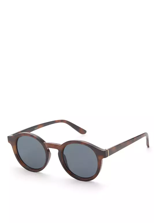 Round-Framed Sunglasses