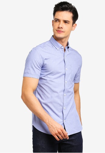 Jual MANGO Man Regular Fit Cotton Shirt Original ZALORA 